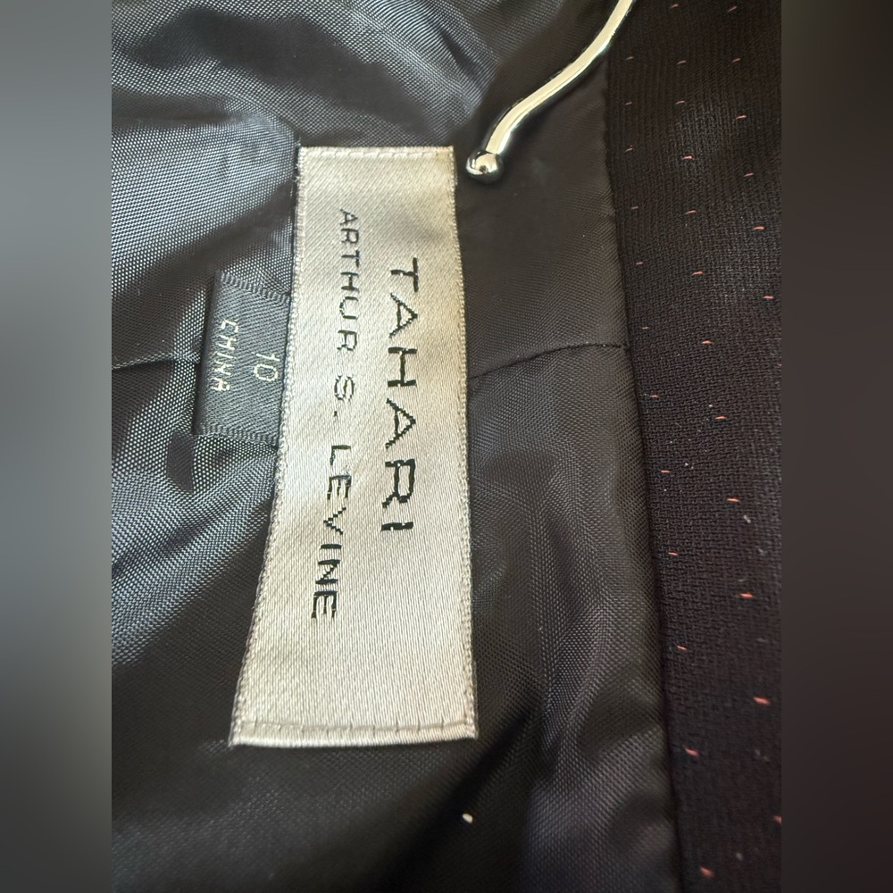 Tahari Black Blazer - Picture 3 of 3